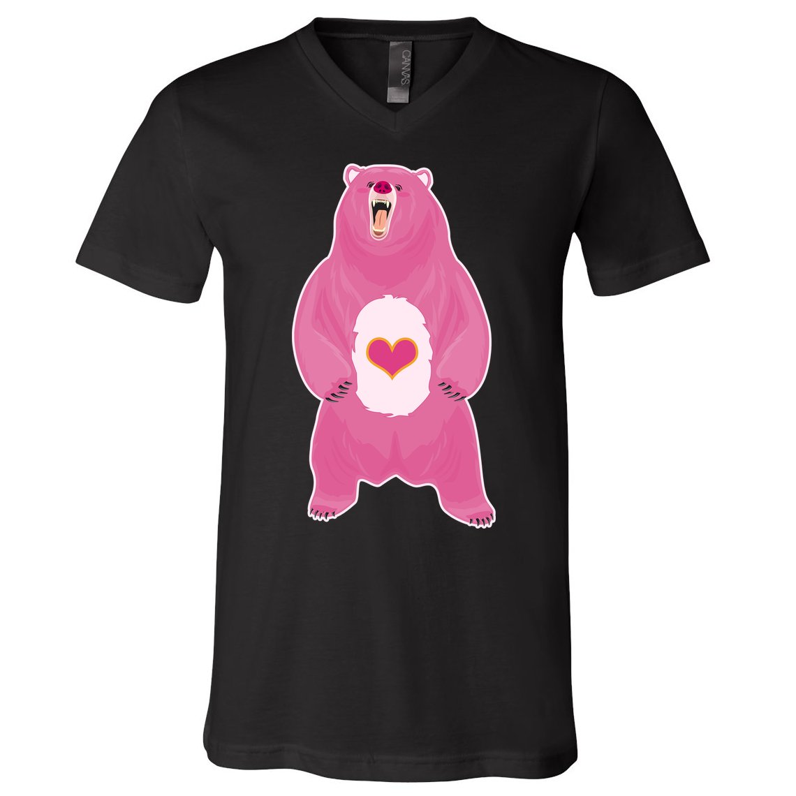 Scare Bear V-Neck T-Shirt