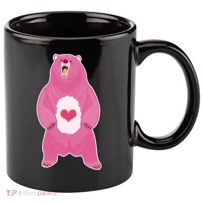 Scare Bear 11oz C Handle Ceramic Mug