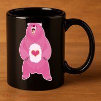 Scare Bear 11oz C Handle Ceramic Mug