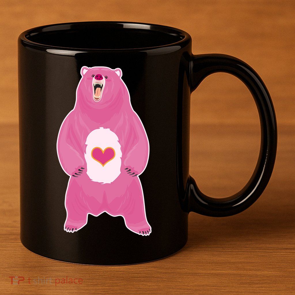 Scare Bear 11oz C Handle Ceramic Mug