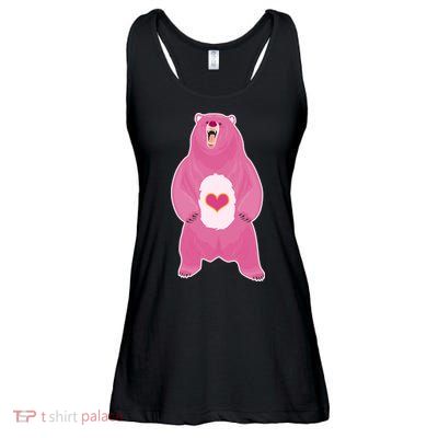 Scare Bear Ladies Essential Flowy Tank