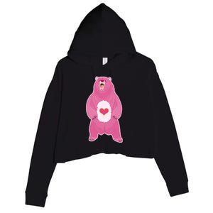 Scare Bear Crop Fleece Hoodie