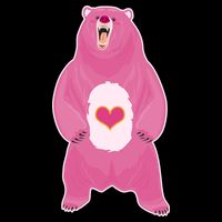 Scare Bear Youth Performance Sprint T-Shirt