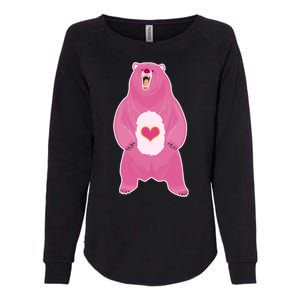 Scare Bear Womens California Wash Sweatshirt