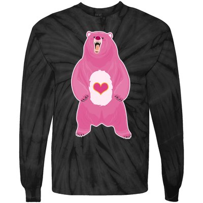 Scare Bear Tie-Dye Long Sleeve Shirt