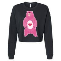 Scare Bear Cropped Pullover Crew