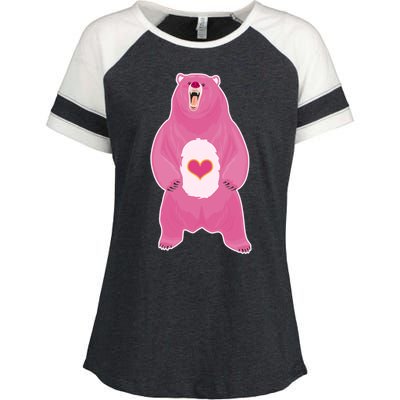 Scare Bear Enza Ladies Jersey Colorblock Tee