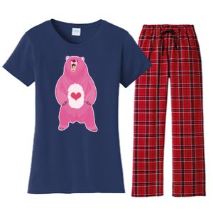 Scare Bear Women's Flannel Pajama Set