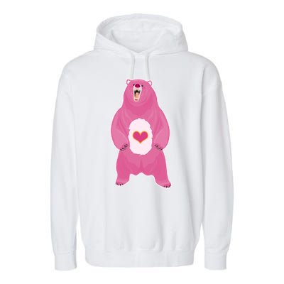 Scare Bear Garment-Dyed Fleece Hoodie