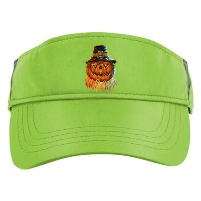 Scarecrow Pumpkin Halloween Adult Drive Performance Visor