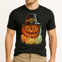 Scarecrow Pumpkin Halloween Cooling Performance Crew T-Shirt