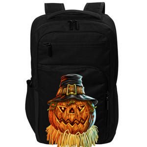 Scarecrow Pumpkin Halloween Impact Tech Backpack