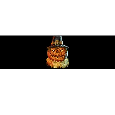 Scarecrow Pumpkin Halloween Bumper Sticker