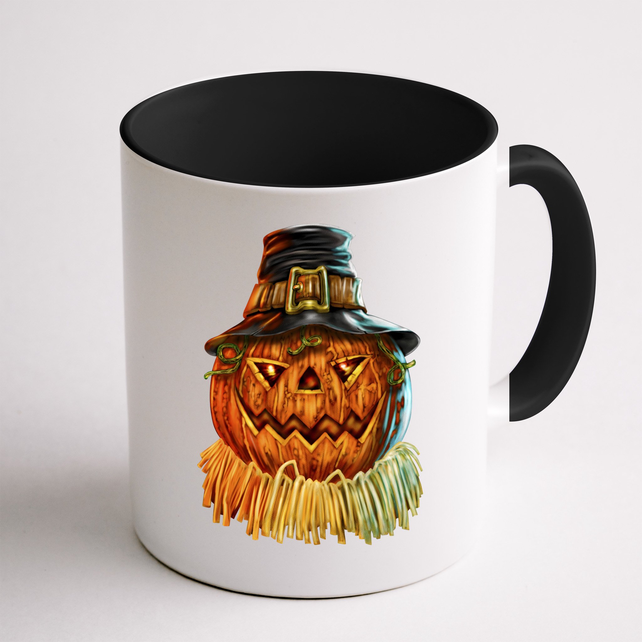 Scarecrow Pumpkin Halloween Mug