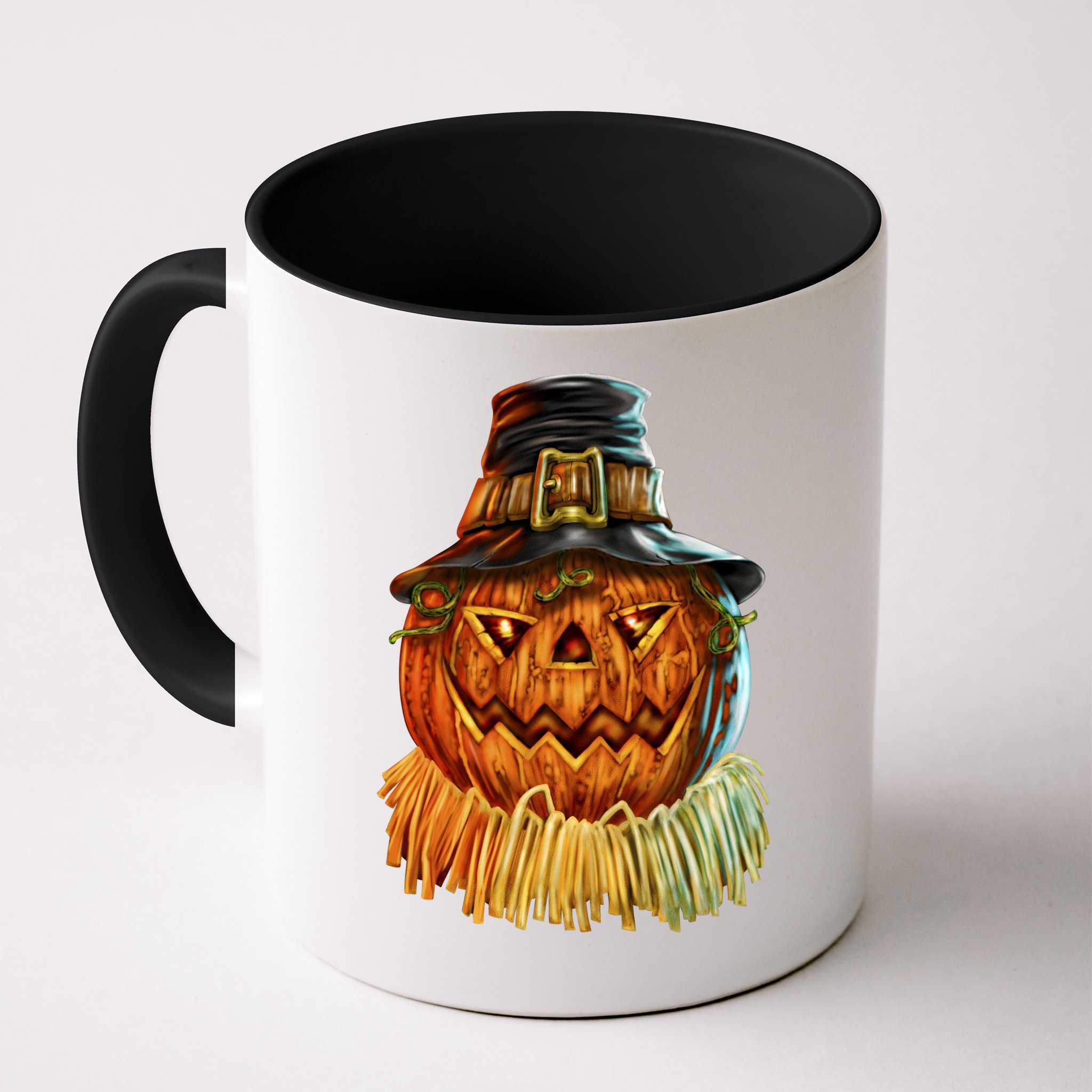 Scarecrow Pumpkin Halloween Mug