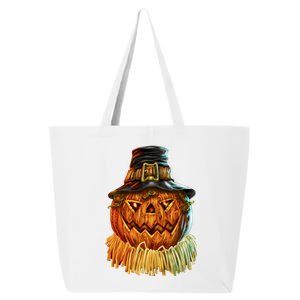 Scarecrow Pumpkin Halloween 25L Jumbo Tote