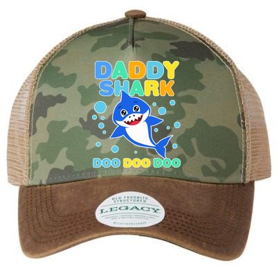 Scary Daddy Shark Doo Doo Doo Halloween Legacy Tie Dye Trucker Hat