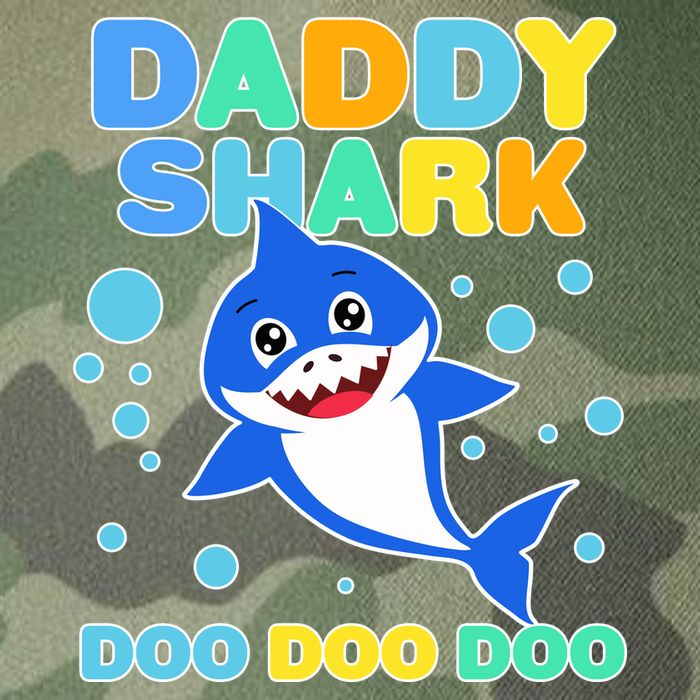 Scary Daddy Shark Doo Doo Doo Halloween Legacy Tie Dye Trucker Hat