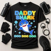 Scary Daddy Shark Doo Doo Doo Halloween Performance Shirt