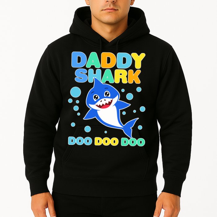 Scary Daddy Shark Doo Doo Doo Halloween Hoodie