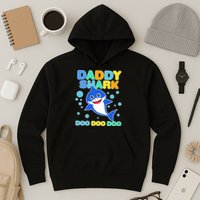 Scary Daddy Shark Doo Doo Doo Halloween Hoodie