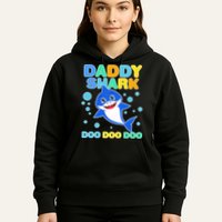 Scary Daddy Shark Doo Doo Doo Halloween Hoodie