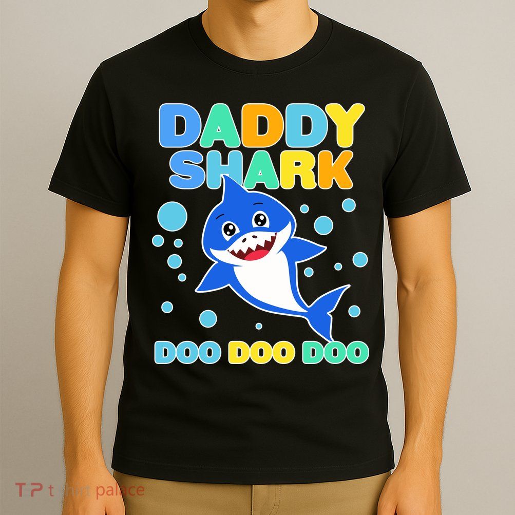 Scary Daddy Shark Doo Doo Doo Halloween T-Shirt