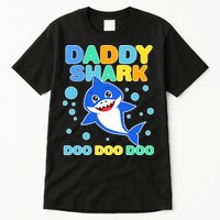 Scary Daddy Shark Doo Doo Doo Halloween Tall T-Shirt