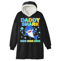 Scary Daddy Shark Doo Doo Doo Halloween Hooded Wearable Blanket