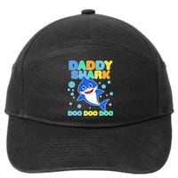 Scary Daddy Shark Doo Doo Doo Halloween 7-Panel Snapback Hat