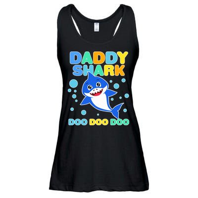 Scary Daddy Shark Doo Doo Doo Halloween Ladies Essential Flowy Tank