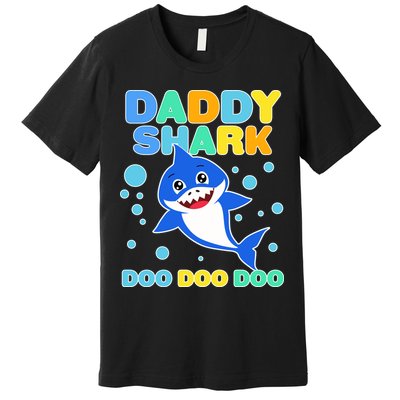 Scary Daddy Shark Doo Doo Doo Halloween Premium T-Shirt