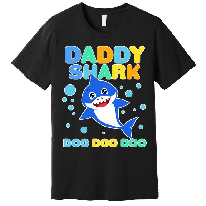 Scary Daddy Shark Doo Doo Doo Halloween Premium T-Shirt