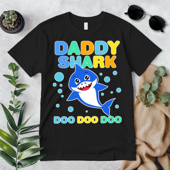Scary Daddy Shark Doo Doo Doo Halloween Premium T-Shirt
