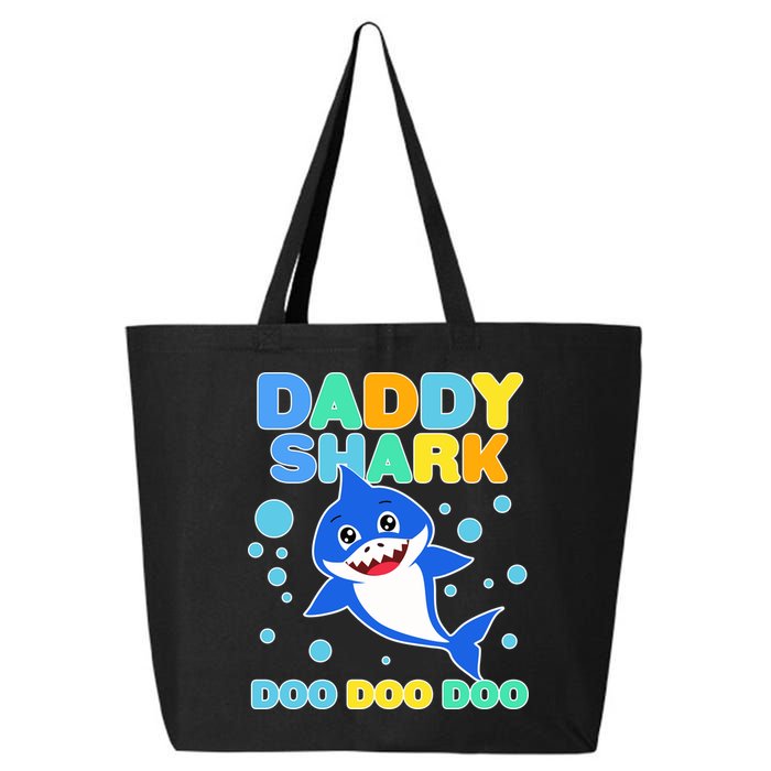 Scary Daddy Shark Doo Doo Doo Halloween 25L Jumbo Tote