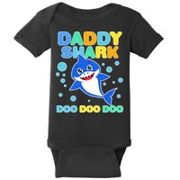 Scary Daddy Shark Doo Doo Doo Halloween Baby Bodysuit