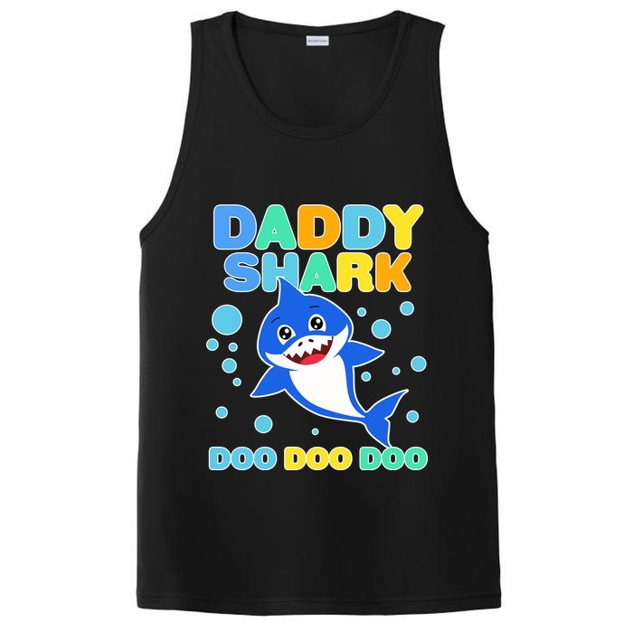 Scary Daddy Shark Doo Doo Doo Halloween PosiCharge Competitor Tank