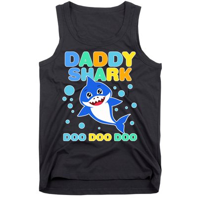 Scary Daddy Shark Doo Doo Doo Halloween Tank Top