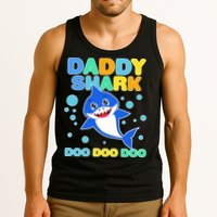 Scary Daddy Shark Doo Doo Doo Halloween Tank Top