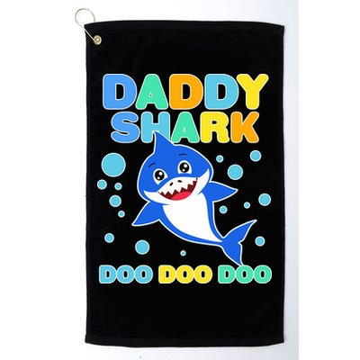 Scary Daddy Shark Doo Doo Doo Halloween Golf Towel