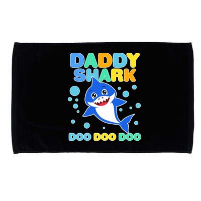 Scary Daddy Shark Doo Doo Doo Halloween Microfiber Hand Towel