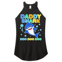 Scary Daddy Shark Doo Doo Doo Halloween Women's Perfect Tri Rocker Tank