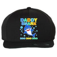 Scary Daddy Shark Doo Doo Doo Halloween Wool Snapback Cap