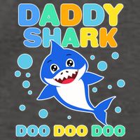Scary Daddy Shark Doo Doo Doo Halloween Vector Backpack