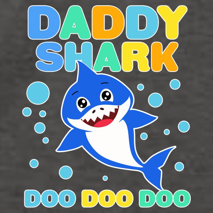 Scary Daddy Shark Doo Doo Doo Halloween Vector Backpack