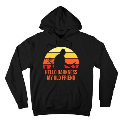 Scary Hello Darkness My Old Friend Hoodie