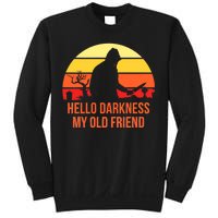 Scary Hello Darkness My Old Friend Sweatshirt