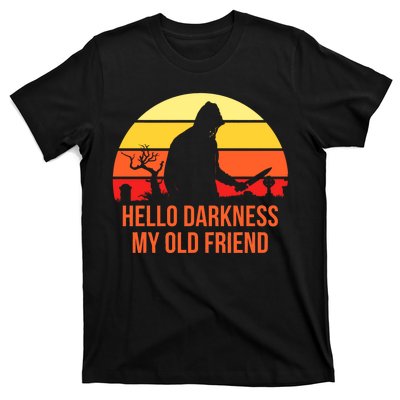 Scary Hello Darkness My Old Friend T-Shirt