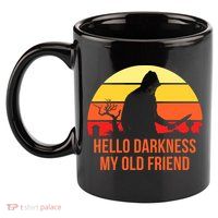 Scary Hello Darkness My Old Friend 11oz C Handle Ceramic Mug