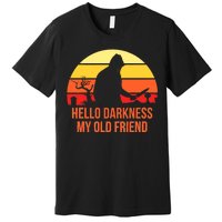 Scary Hello Darkness My Old Friend Premium T-Shirt